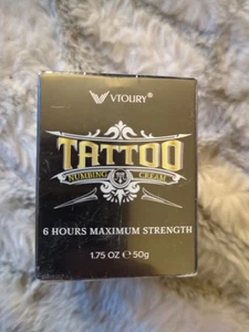 VTOURY Tattoo Numbing Balm 6 Hour Maximum Strength - Skin Relief 1.75oz - Picture 1 of 1