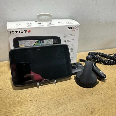 TomTom GO 620 With WiFi 6" GPS Navigation System W Accessories Tested - Image 1 of 4