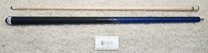 Taco de billar K2 KLCBL azul con taco de juego envolvente de cuero con eje de baja desviación de 11,75 mm - Imagen 1 de 6
