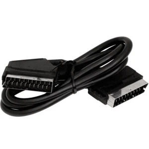 1.5m Scart to Scart Cable / Lead - 21 Pins Connected - Saorview, SKY, Freesat TV - Foto 1 di 1