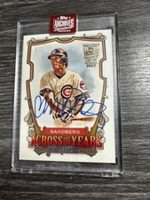 2023 Topps Archives Signature Series Retired Player Edition Ryne Sandberg 1/1