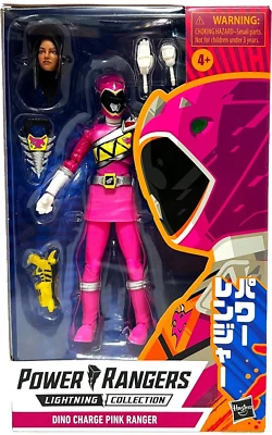 Power Rangers Lightning Collection Pink Ranger 6" Walmart Exclusive Dino Charge - Image 1 of 3
