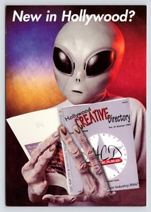 Hollywood Creative Directory Hollyvision com Pik Nik Free Rack Card Postcard - Picture 1 of 2