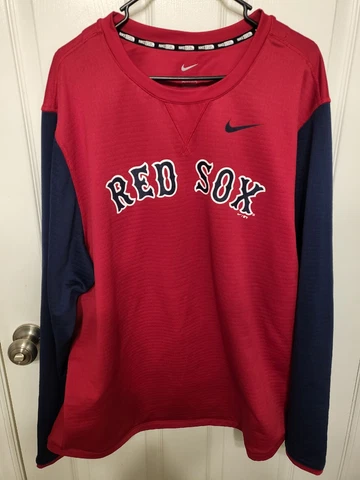 Boston Red Sox Nike Pullover Sweatshirt Mens Size 2xl Pre-Owned Cover