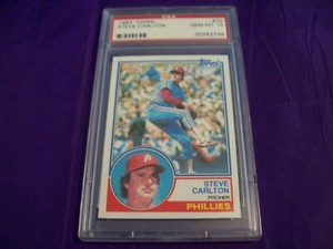 1983 TOPPS #70 STEVE CARLTON PSA 10
