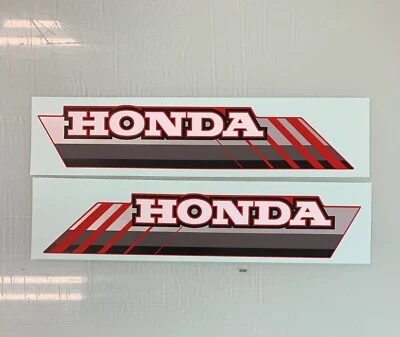 1986 Honda ATC250ES 250ES ATC Big Red Tank Decals 86 - Image 1 of 2