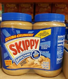 Skippy Super Chunk Peanut Butter (48 oz., 2 pk.) - FREE SHIPPING