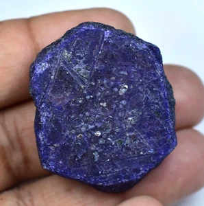 162.00 CT Natural HUGE Blue Sapphire Certified Earth-Mined Facet Specimen Rough - Picture 1 of 6