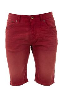 Superdry superdry worn wash jean shorts red M71MT003
