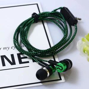 With Microphone Headphones HiFi Stereo Noise Isolating Ergonomic Sport Earphones - Picture 1 of 26
