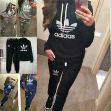 plus size womens adidas tracksuit sets