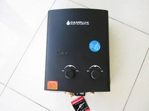 Camplux 5L 1.32GPM Tankless Water Heater Outdoor Propane Gas Portable Shower Kit - Picture 1 of 7
