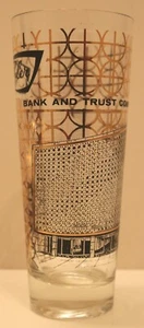 VINTAGE TYLER BANK AND TRUST - TYLER, TEXAS 14 OZ TRINKGLAS - Bild 1 von 5