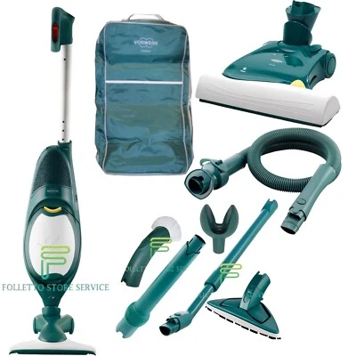 VORWERK FOLLETTO VK140 ORIGINALE SACCA ACCESSORI BATTITAPPETO EB360 MATERASSI - Immagine 1 di 4