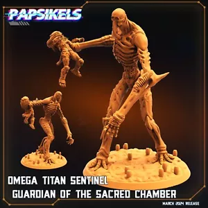 Omega Titan Sentinel Sacred Chamber 3 Papsikels Miniature AvP Aliens Prometheus - Picture 1 of 1
