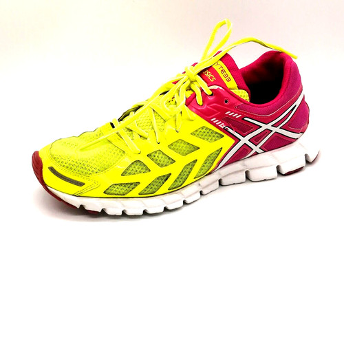 Sneaker da donna Asics gel Lyte 33 giallo rosa stringate punta rotonda top 10 5