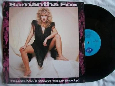 * 1986 Samantha Fox Touch Me I Want Your Body Tonight's  LP 黑膠唱片 Minor Scratch   - Image 1 of 3