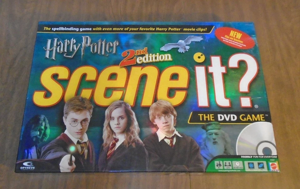 Harry Potter Scene It? 2nd Edition Replacement Parts DVD Dice Tokens Card U Pick - Image 1 of 1