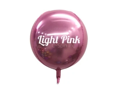 5x 10" 18" 22" 32" 4D Esfera Redonda 34 Colores Lámina Globos Mylar Fiesta Foto 1 de 4