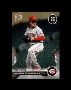 2021 Topps Now Top 100 #MN-85 Luis Castillo Cincinnati Reds - Picture 1 of 1