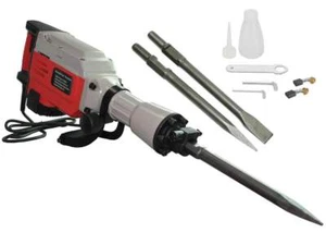 Boorhamer - afbramer breekhamer 1700W 43 joules + 2 beitels - Afbeelding 1 van 6