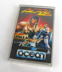 Commodore 64 C64 Spiel -- BLAZE OUT (Rambo, Robocop etc) (Ocean) -- Tape - Picture 1 of 1
