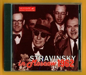 Igor Stravinsky Live in Moscow 1962 - 68 Minutes Melodiya 1996 NEW Remastered CD - Picture 1 of 2