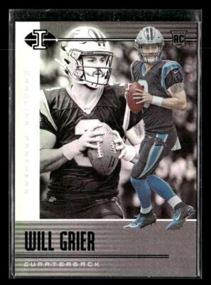 Will Grier 2019 Panini Illusions #96   Carolina Panthers - Image 1 of 2