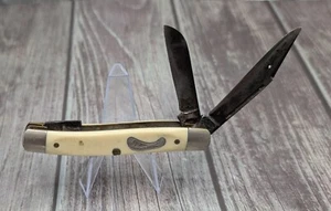 Vintage Imperial Frontier Knife Made in USA 4132 Medium Stockman USA - Picture 1 of 6