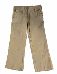 Izod Little Boys Size 4 Khaki Pants  With Elasticized Waist (1086) - Picture 1 of 1