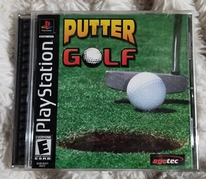 Putter Golf (Sony PlayStation 1, 2001) PS1 With Reg Card Tested - Picture 1 of 8