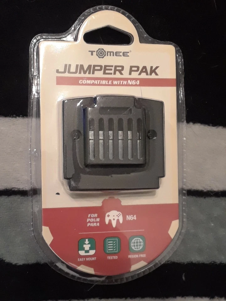 N64 Nintendo 64 memory Jumper Pack. New! - Image 1 of 1