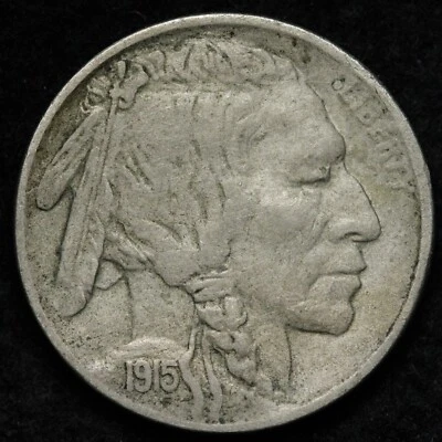 1915-D Buffalo Nickel AU E260 KUMM - Image 1 of 2