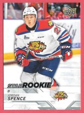 2018-19 Jordan Spence Upper Deck CHL Star Rookie - Los Angeles Kings