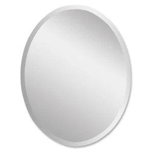 Uttermost Frameless Vanity Oval Mirror - 19580B - Picture 1 of 1