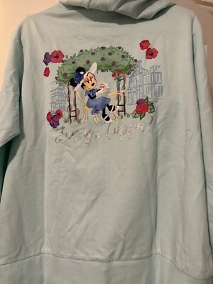 Disney Epcot World Showcase Reino Unido Minnie Chaqueta con Capucha XXL Nueva Con Etiqueta Foto 1 de 4