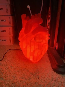 Glow Heart Home Depot 12FT Giant Skeleton - Picture 1 of 8