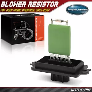 HVAC Heater Blower Motor Resistor for Jeep Grand Cherokee 05-08 Commander 06-08 - Bild 1 von 9