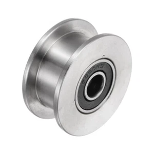 2 Stück H Nut Gleisrad, 201 Edelstahl Schiebetor Rollen 48x22x16mm - Bild 1 von 3