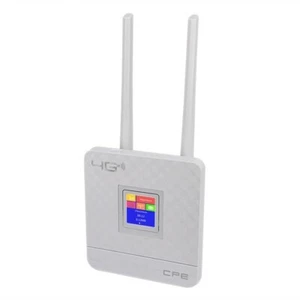 Router 4G LTE CPE Mobile Tripla Rete con Schermo Colorato - Plug & Play UE - Picture 1 of 8