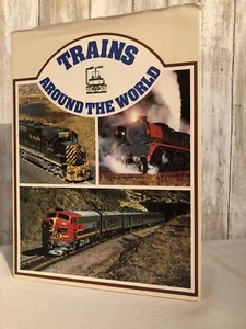 Trains Around the World Octopus Books 1972 Hardcover Railroads - Picture 1 of 10