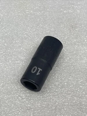 10mm SK Hand Tool 3/8” Drive, 6 Point, Semi Deep Metric Impact Socket, USA, 8980 - Image 1 of 4