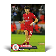 Topps NOW UCL 22/23 - Card 083 - Stefan Bajcetic - Liverpool