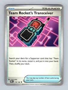 Pokemon TCG: SV10: Destined Rivals - Team Rocket's Transceiver- (DRI)  - 178/182 - Picture 1 of 2