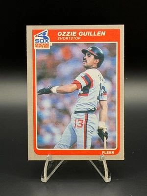 1985 Fleer Update Ozzie Guillen #U-48 Rookie  Chicago White Sox - Image 1 of 2