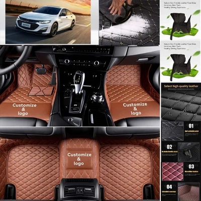 Alfombrillas de coche personalizadas impermeables para todo tipo de clima para Chevrolet Malibu Foto 1 de 4