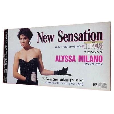Alyssa Milano New Sensation 8cm 3 inch Single CD - Image 1 of 3