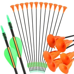 Archery Sucker Arrows Fiberglass Suction Cup Youth Children Target Shooting Safe - Picture 1 of 14