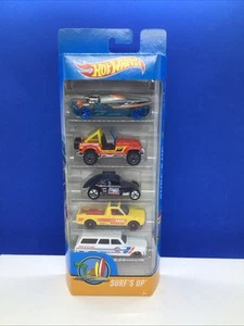 HOT WHEELS 5-PACK SURF'S UP 2018 - Picture 1 of 8