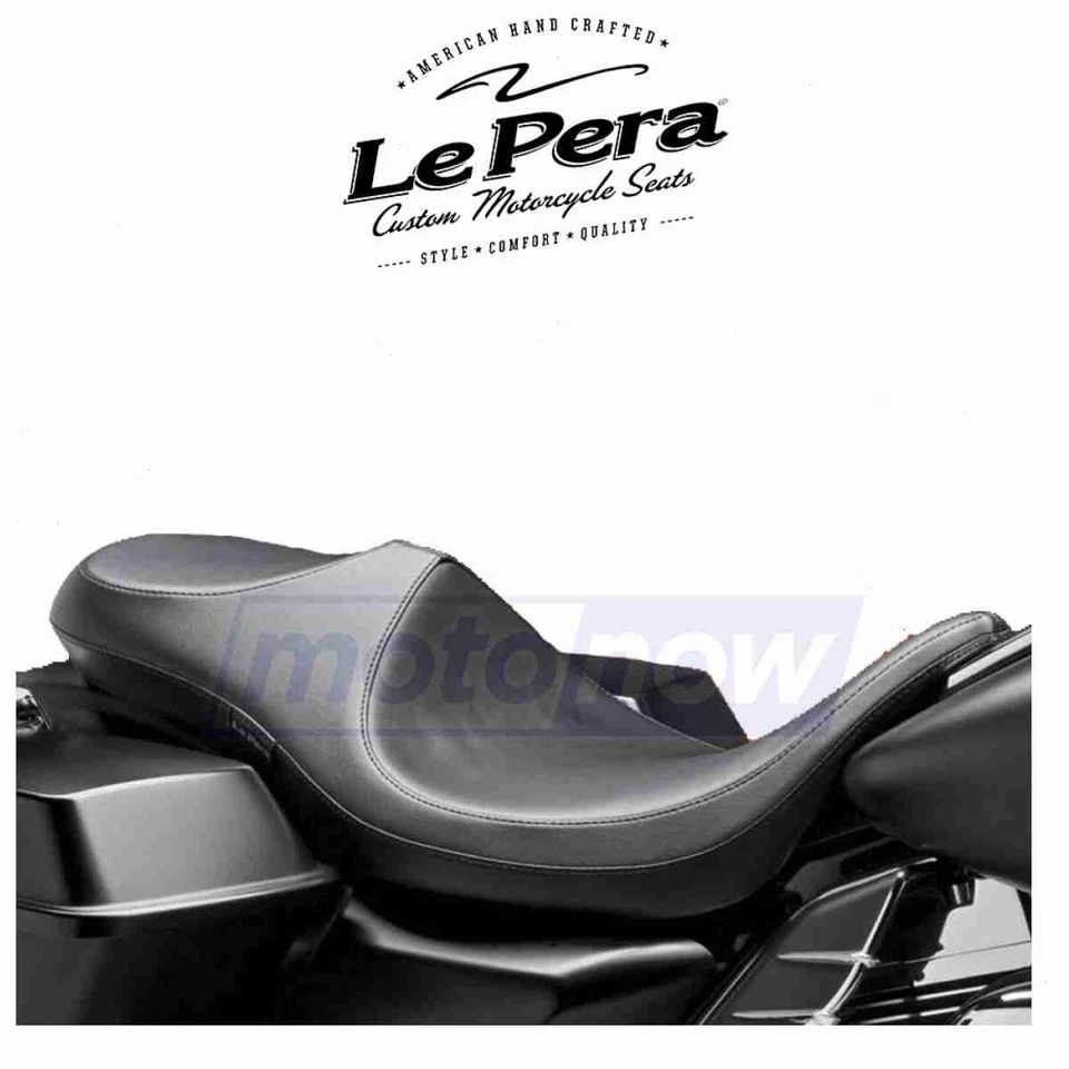 Le Pera Super Villain Seat for 2014-2020 Harley Davidson FLHXS Street Glide xk Foto 1 de 4